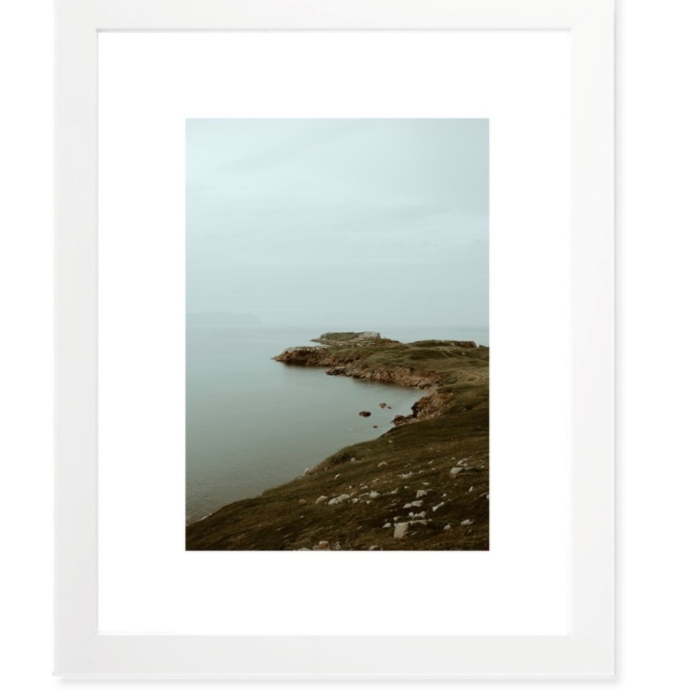 Island Coastline Photography Art Print
